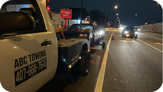 Road Side Assistance ABC Towing Orlandos